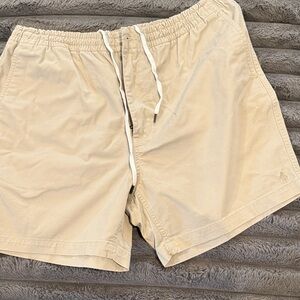 Polo by Ralph Lauren Tan Flat Front Men Shorts